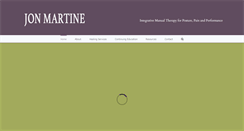 Desktop Screenshot of jonathanmartine.com